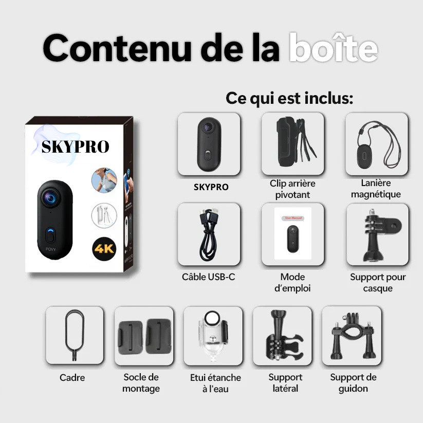 SKYPRO - Caméra POV